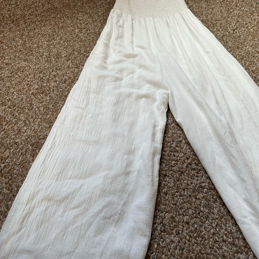 White jumpsuit